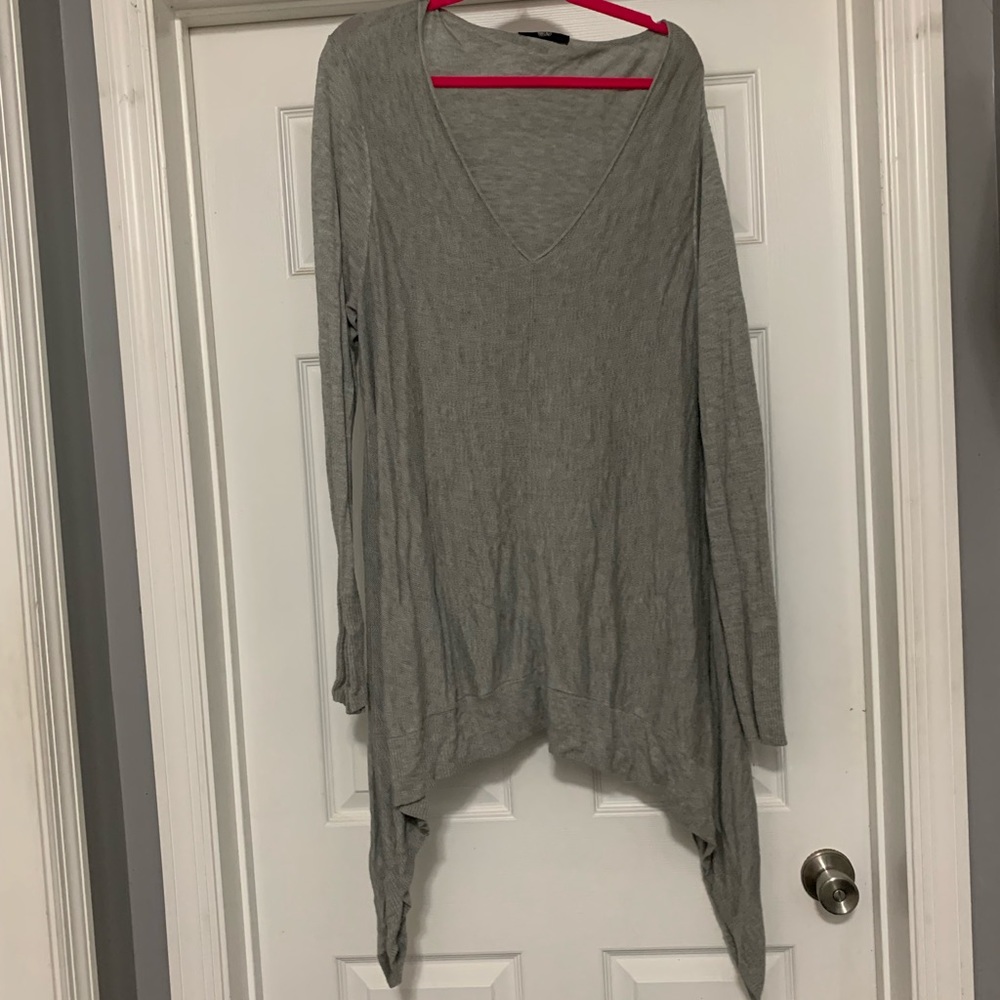Gray sweater